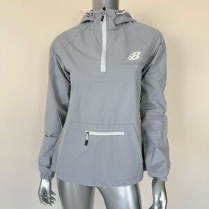 New Balance Gray Windbreaker Jacket